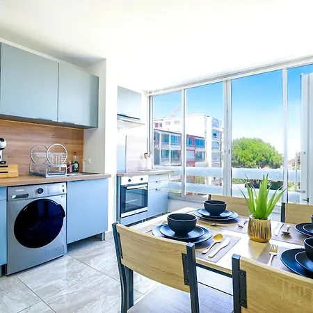 L'escale Azura 1bedroom Wi-fi 100 M Port Apartment Canet-en-Roussillon
