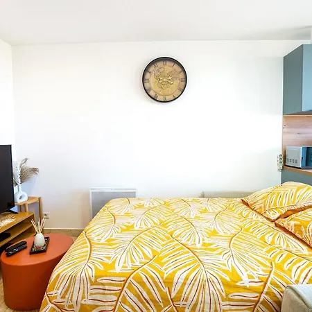 L'escale Azura 1bedroom Wi-fi 100 M Port Apartment Canet-en-Roussillon